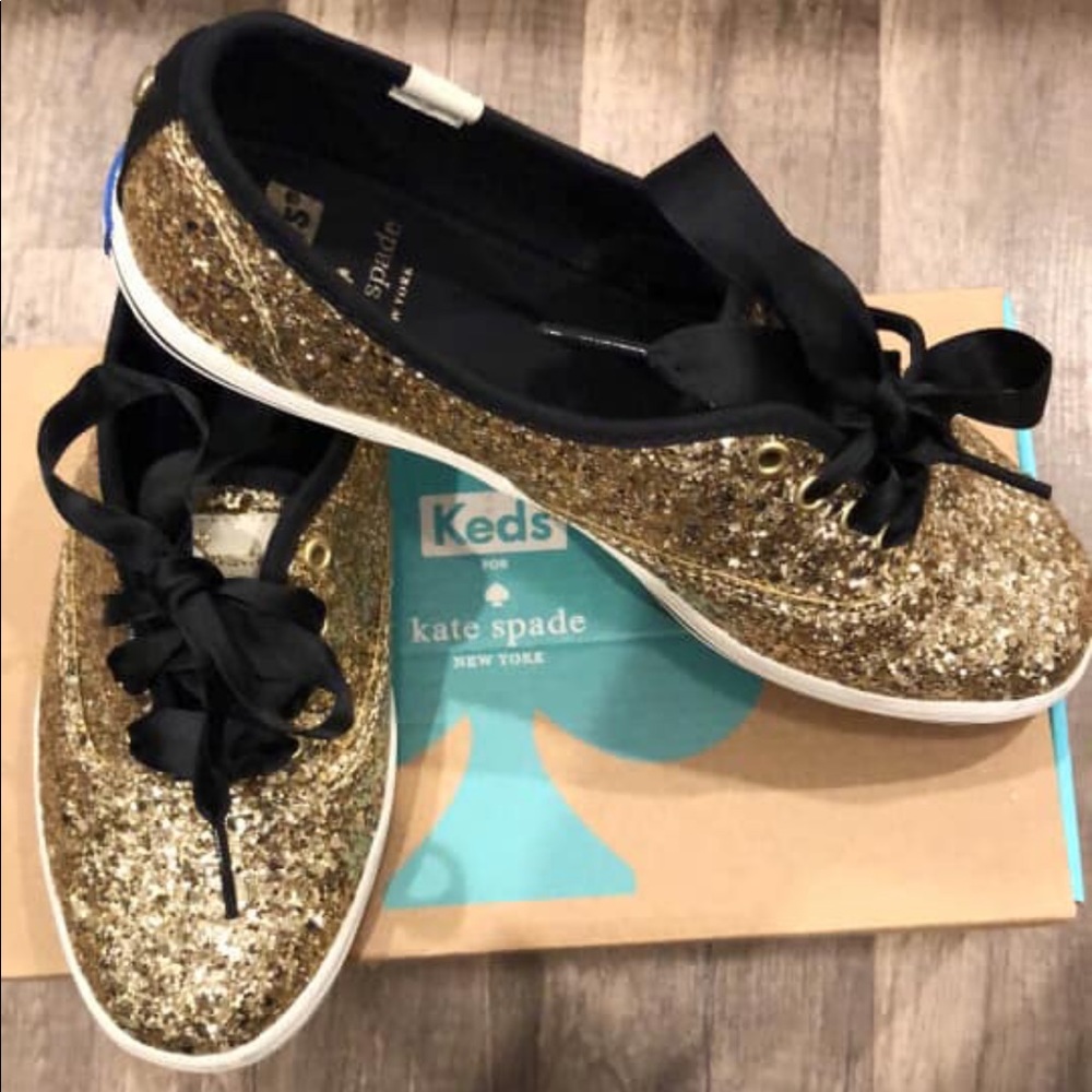 Kate Spade ♠️ Glitter Keds!